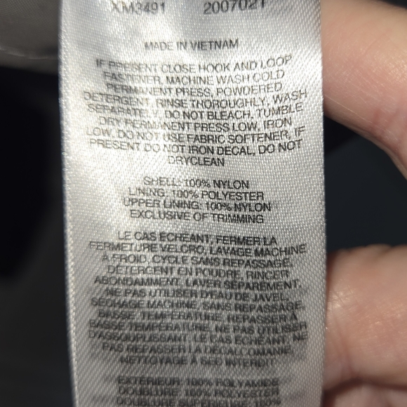 Columbia Men's L Black and Gray Windbreaker Jacket - Picture 8 of 11